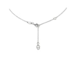 VELA French Cut Pavé Diamond Necklace - Dracakis Jewellers